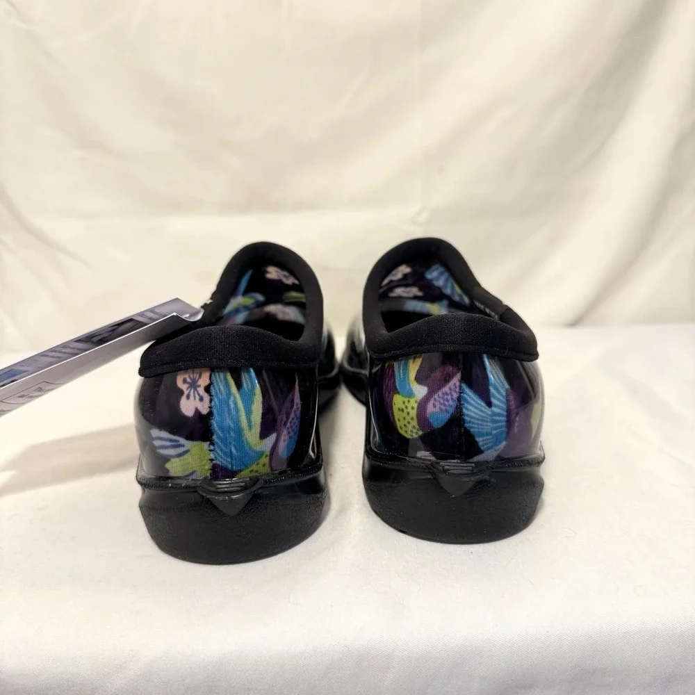 Sloggers Garden Clogs Hummingbird And Flowers Women's Us Size 6 NWT‎